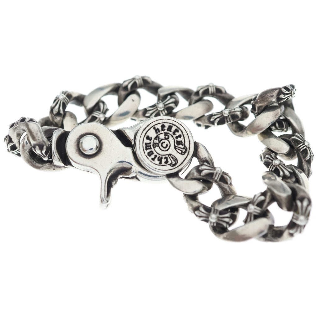 CHROME HEARTS(クロムハーツ) FNCY CHN LNK ファンシーリンククリップブレスレット 15リンク シルバー BCA145