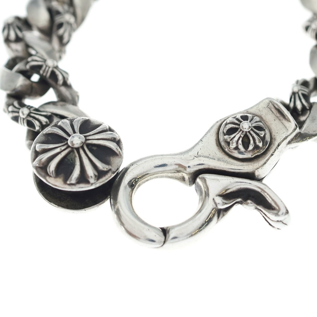 CHROME HEARTS(クロムハーツ) FNCY CHN LNK ファンシーリンククリップブレスレット 15リンク シルバー BCA145