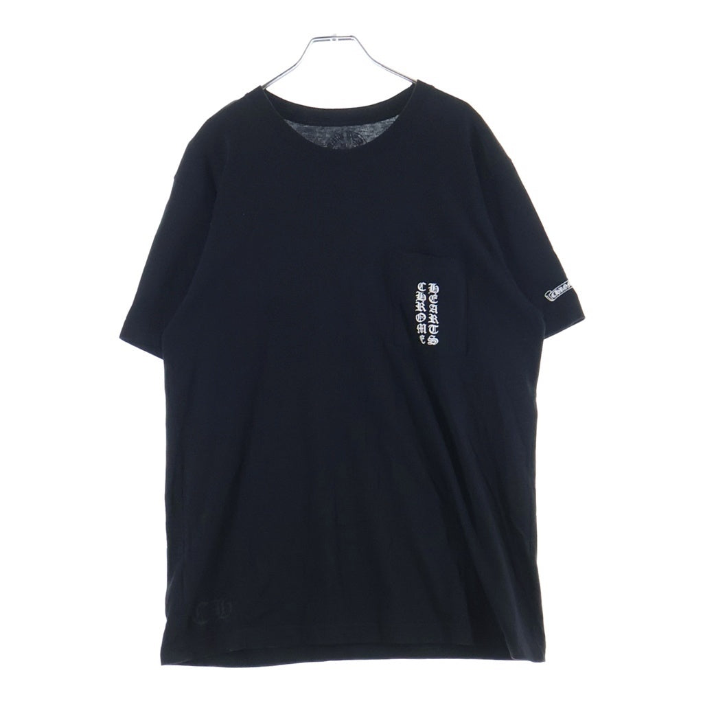 CHROME HEARTS(クロムハーツ) CH S/S 東京限定 バックスクロールラベルプリント 半袖Tシャツカットソー ブラック