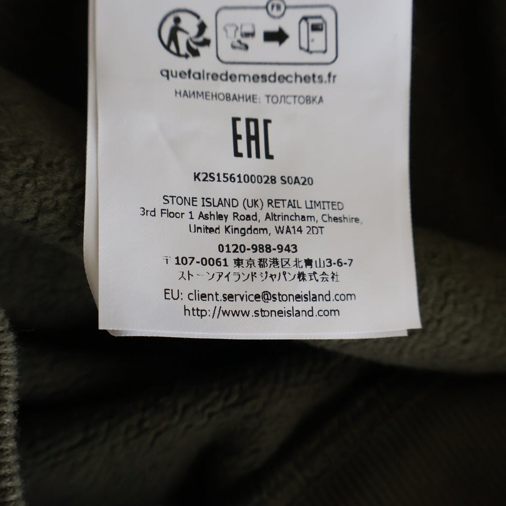 STONE ISLAND(ストーンアイランド) 24AW SWEAT SHIRT スウェットシャツ カーキ K2S156100028S0A2