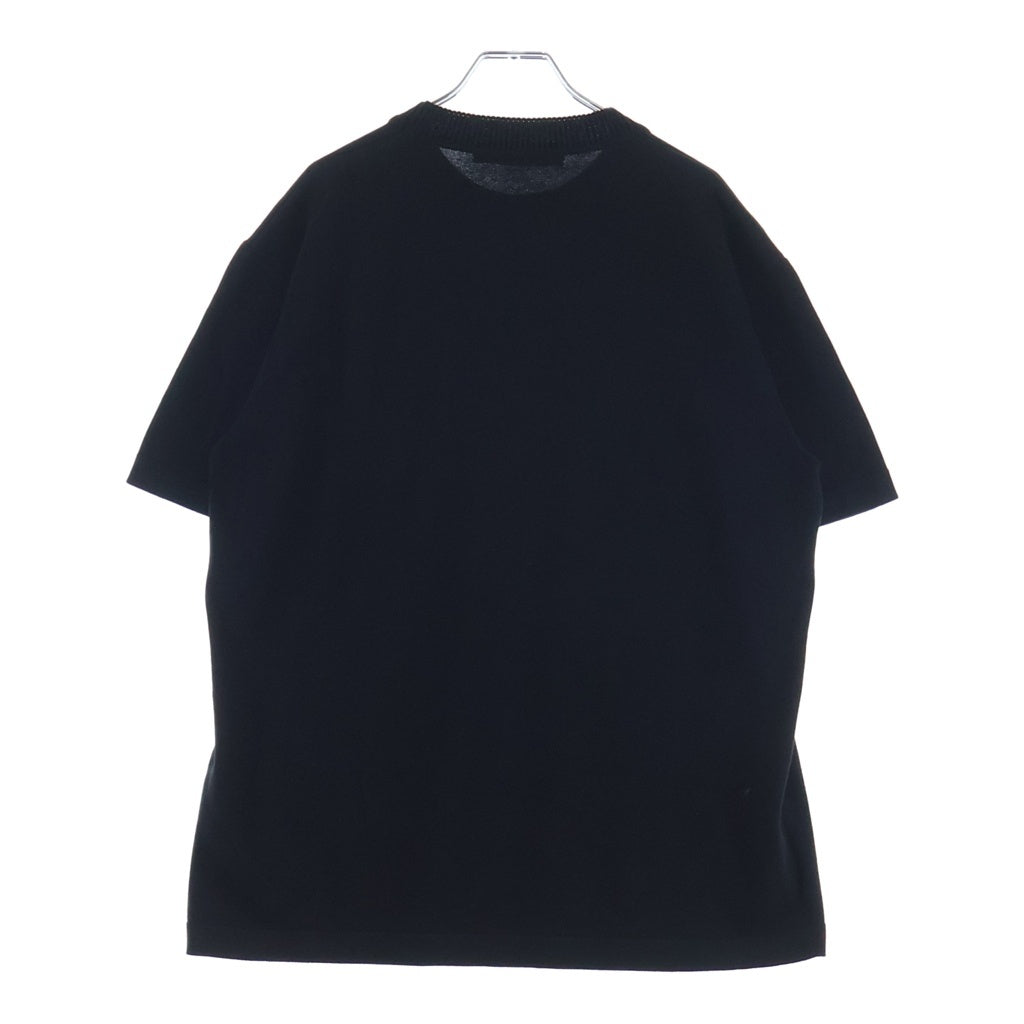 LOUIS VUITTON(ルイヴィトン) 23SS シグネチャーショートスリーブ ニット ブラック RM231Q OY8 HNN42W