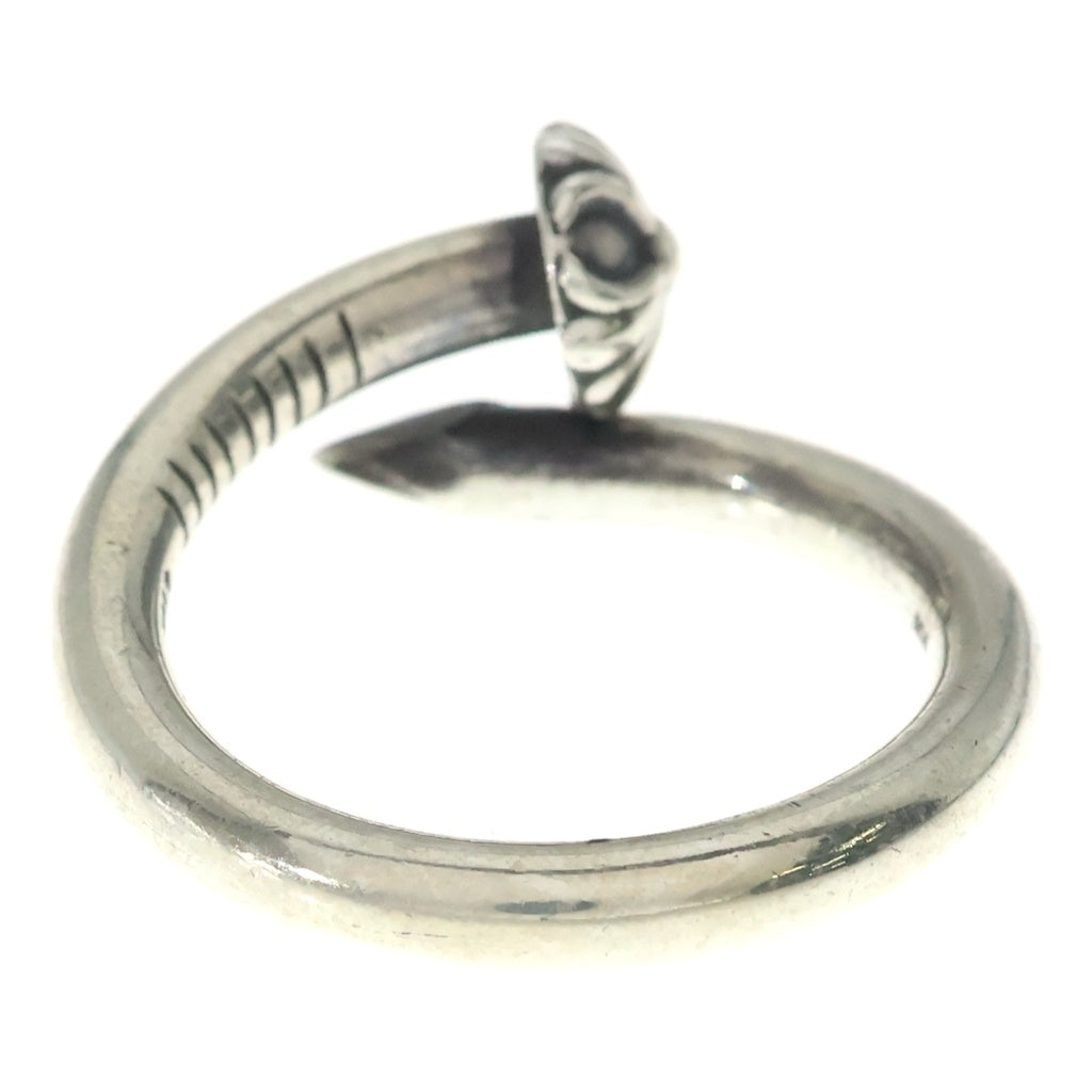 CHROME HEARTS(クロムハーツ) NAIL CRSBALL ネイル クロスボール リング シルバー BCA349