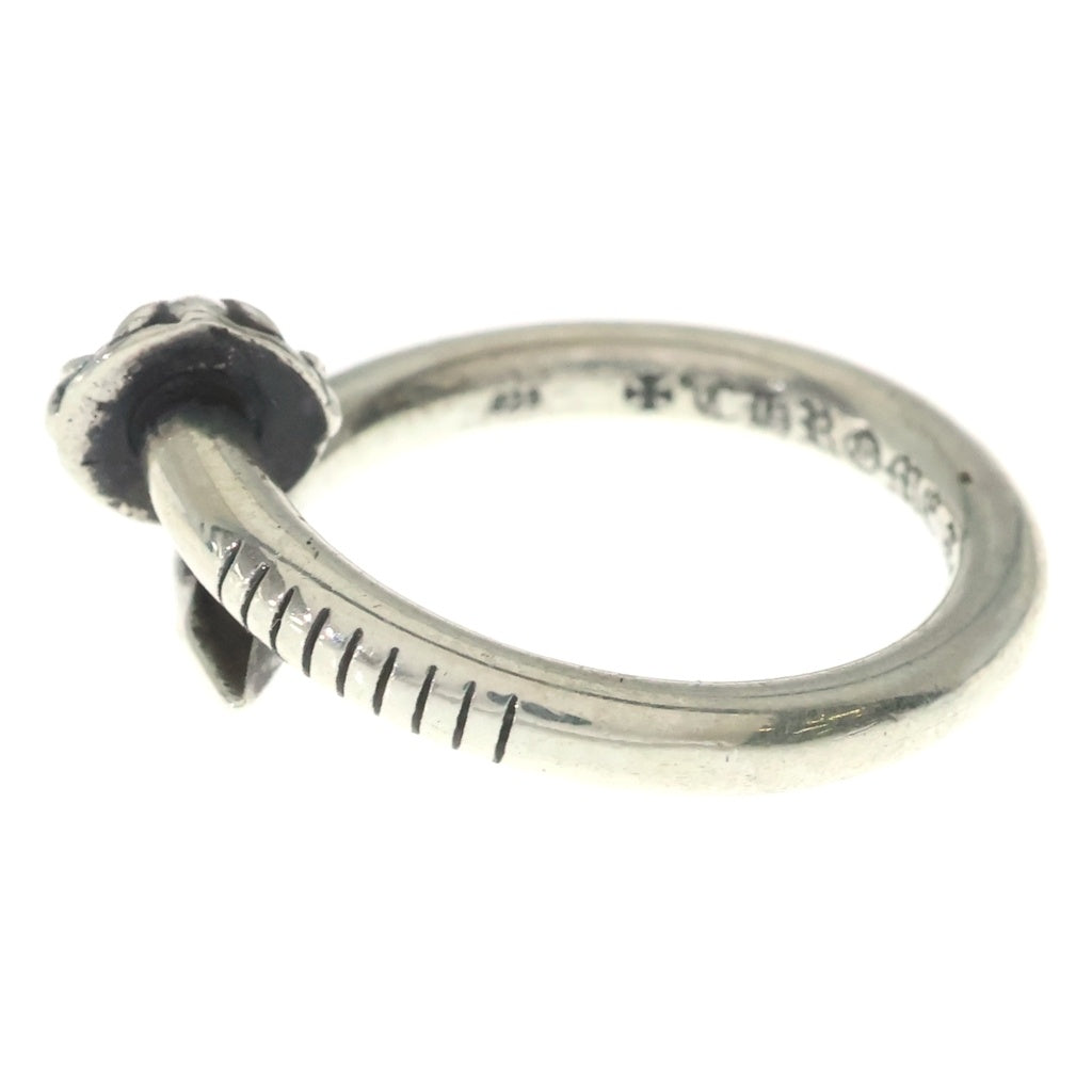 CHROME HEARTS(クロムハーツ) NAIL CRSBALL ネイル クロスボール リング シルバー BCA349