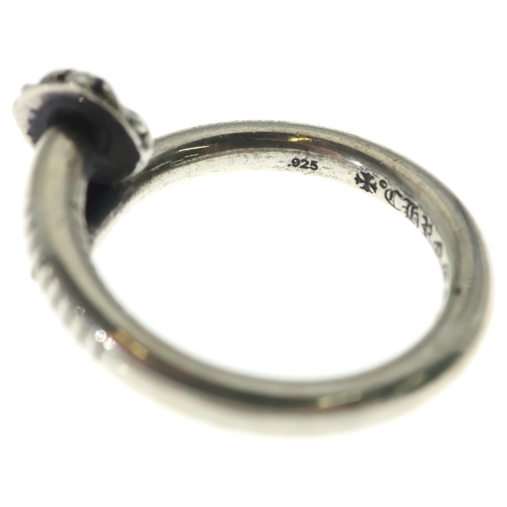 CHROME HEARTS(クロムハーツ) NAIL CRSBALL ネイル クロスボール リング シルバー BCA349