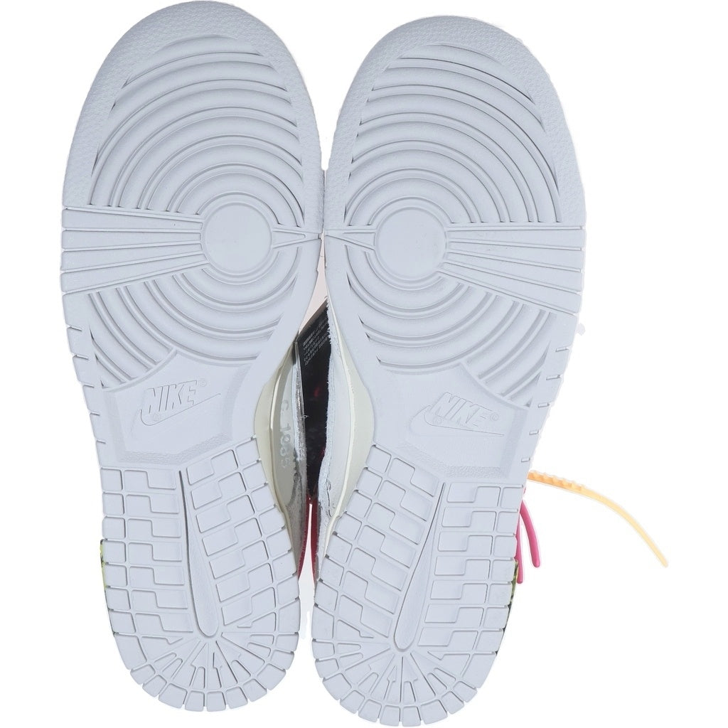 NIKE(ナイキ) ×OFF-WHITE DUNK LOW 1 OF 50 17 DJ0950-117 オフホワイト ダンク ローカットスニーカー ホワイト/グレー US9/27.0cm