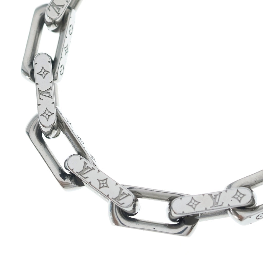 LOUIS VUITTON(ルイヴィトン) コリエ モノグラム チェーンネックレス M00307 シルバー レディース