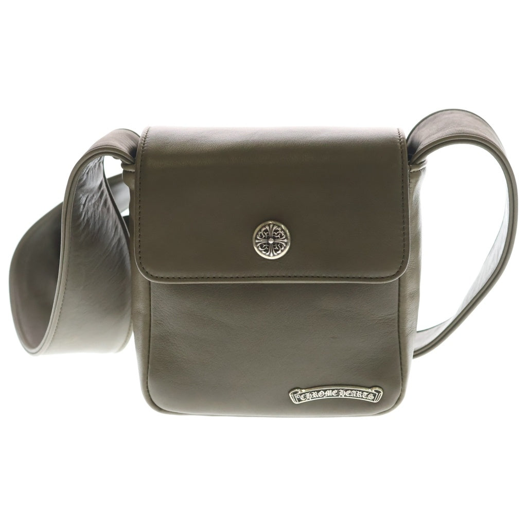CHROME HEARTS(クロムハーツ) HOT POT ホットポット ショルダーバッグ フローラルボールボタン オリーブ