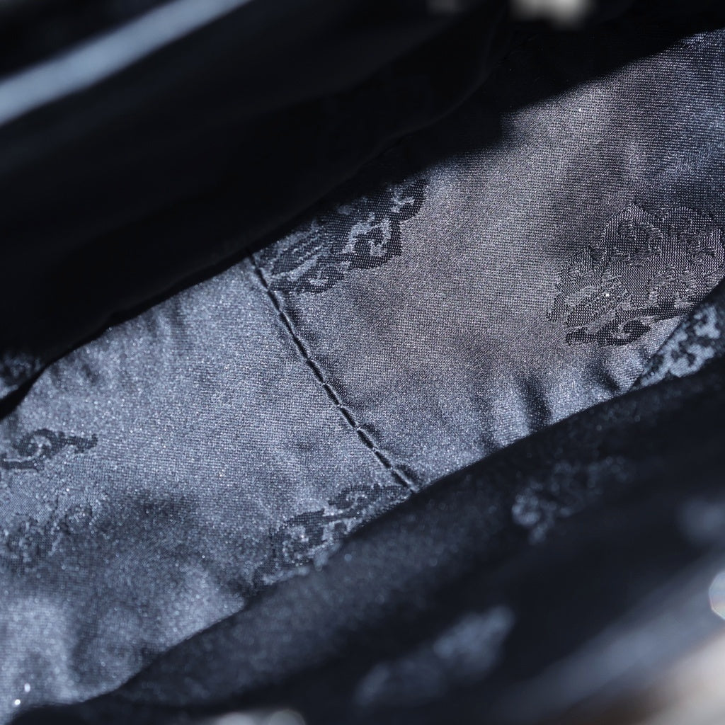CHROME HEARTS(クロムハーツ) HOT POT ホットポット ショルダーバッグ フローラルボールボタン オリーブ