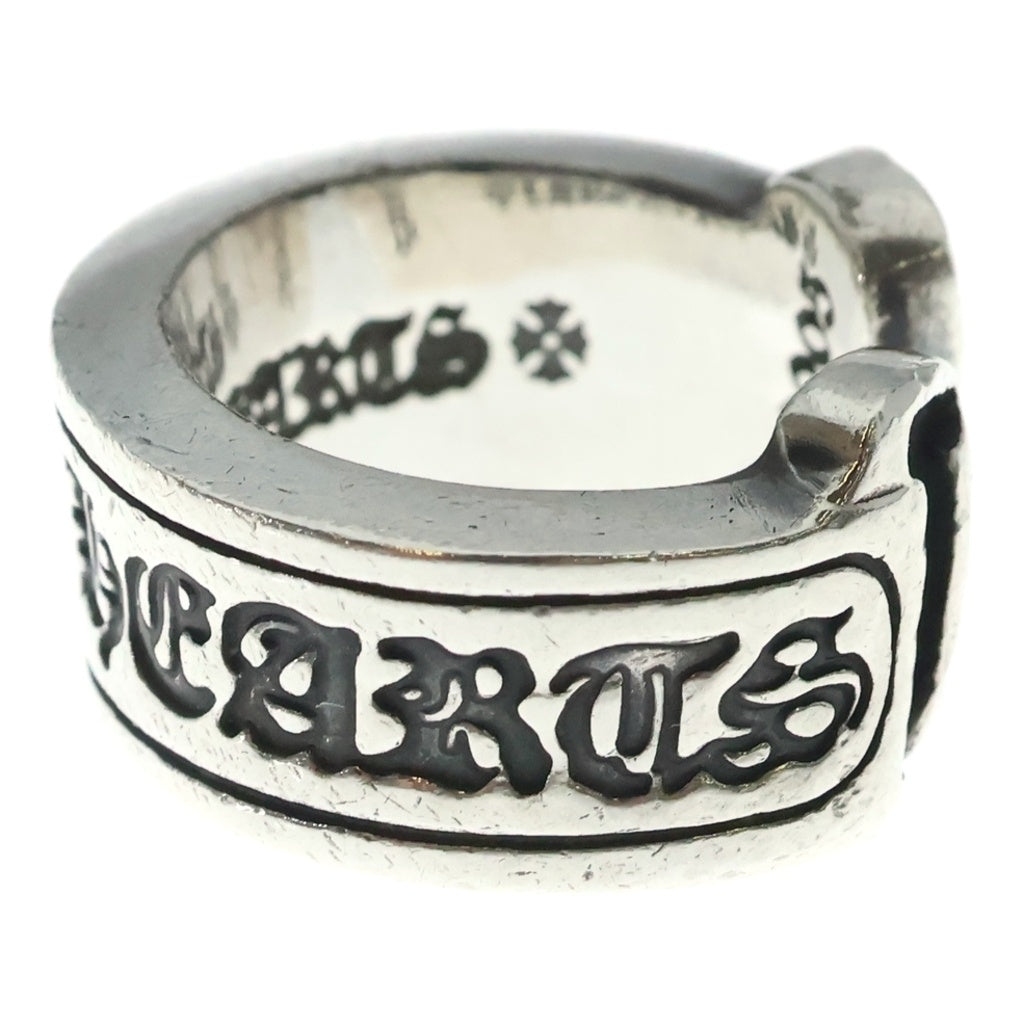 CHROME HEARTS(クロムハーツ) LG SCROLL LABEL ラージスクロールラベル リング シルバーBCA383