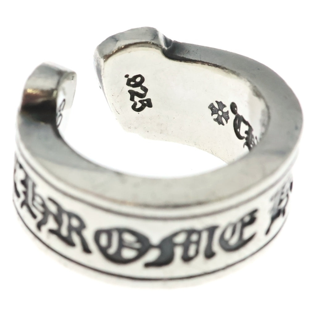 CHROME HEARTS(クロムハーツ) LG SCROLL LABEL ラージスクロールラベル リング シルバーBCA383