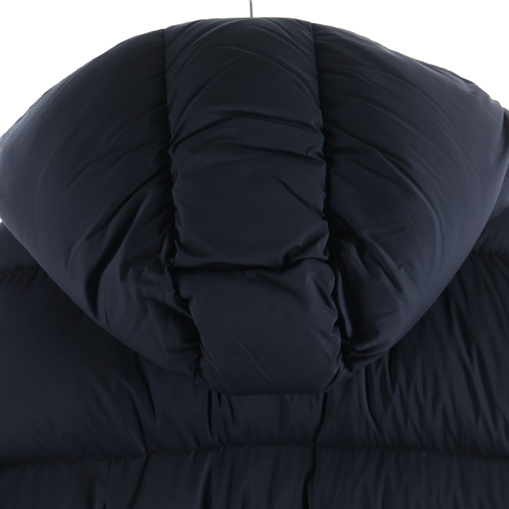 MONCLER(モンクレール) 23AW HANOVERIAN I20911C00015 53333 フード付きナイロンロングダウンジャケット ネイビー