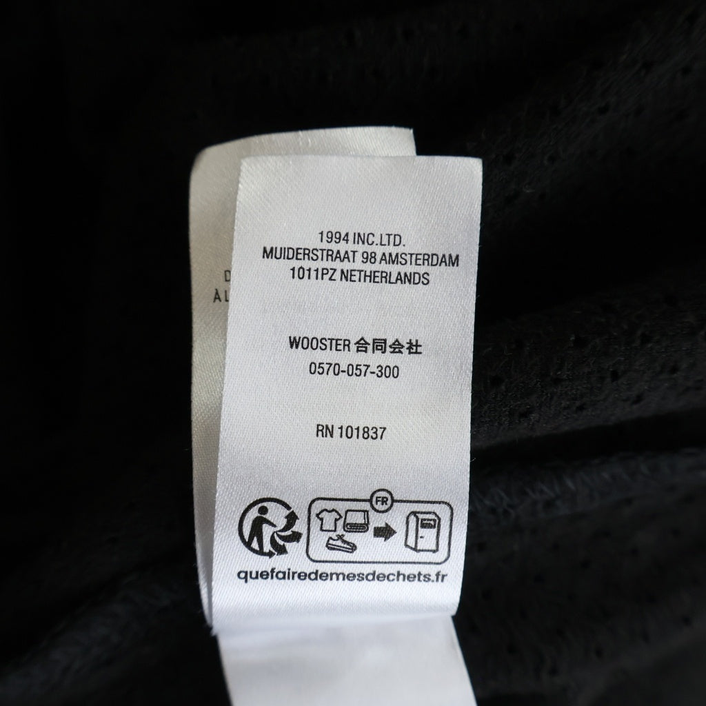 SUPREME(シュプリーム) 24SS Ultrasuede Mesh Baseball Jersey ウルトラスエード メッシュベースボール半袖シャツ ブラック