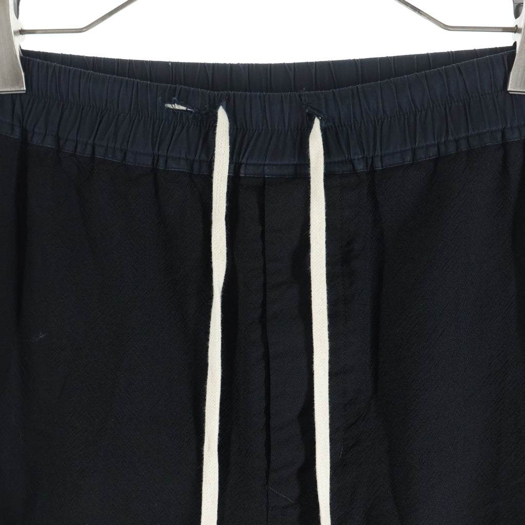 Rick Owens(リックオウエンス) 18AW Drawstring Astaires Pants RU18F1394-WH ドローストリングアステアパンツ ブラック