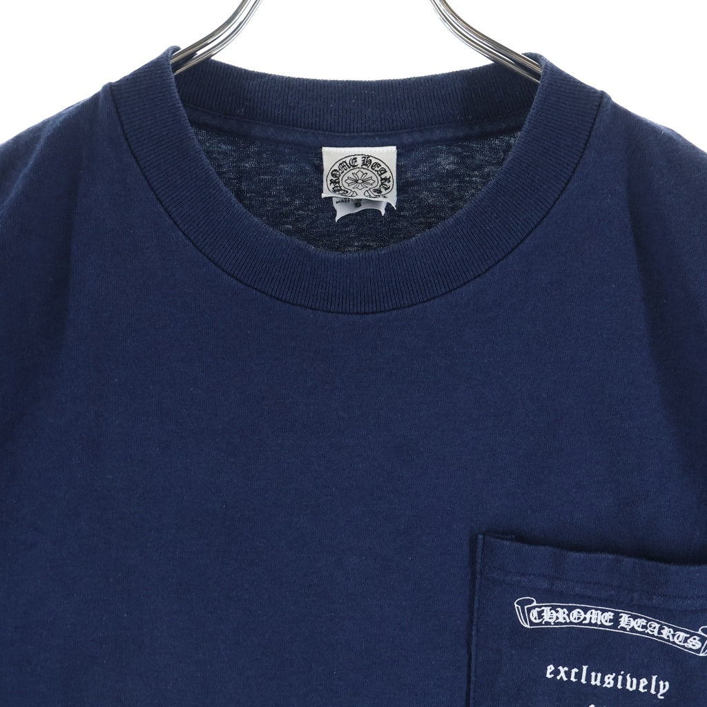 CHROME HEARTS(クロムハーツ) OLD ×UNITED ARROWS オールド ユナイテッドアローズ バックダガープリントTシャツカットソー ネイビー
