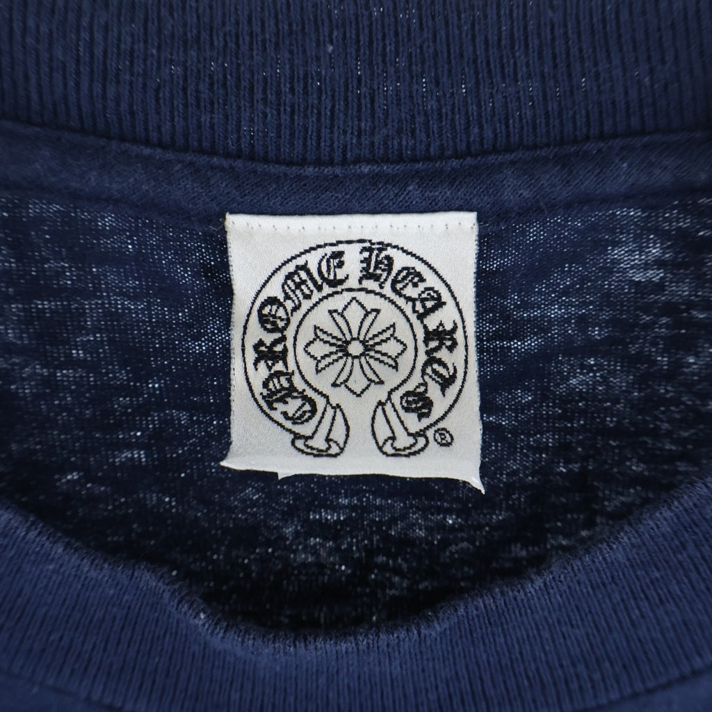 CHROME HEARTS(クロムハーツ) OLD ×UNITED ARROWS オールド ユナイテッドアローズ バックダガープリントTシャツカットソー ネイビー