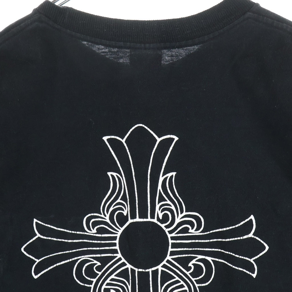 CHROME HEARTS(クロムハーツ) OLD S/S LTD オールド バックCHクロスプリント 東京限定 半袖Tシャツカットソー ブラック