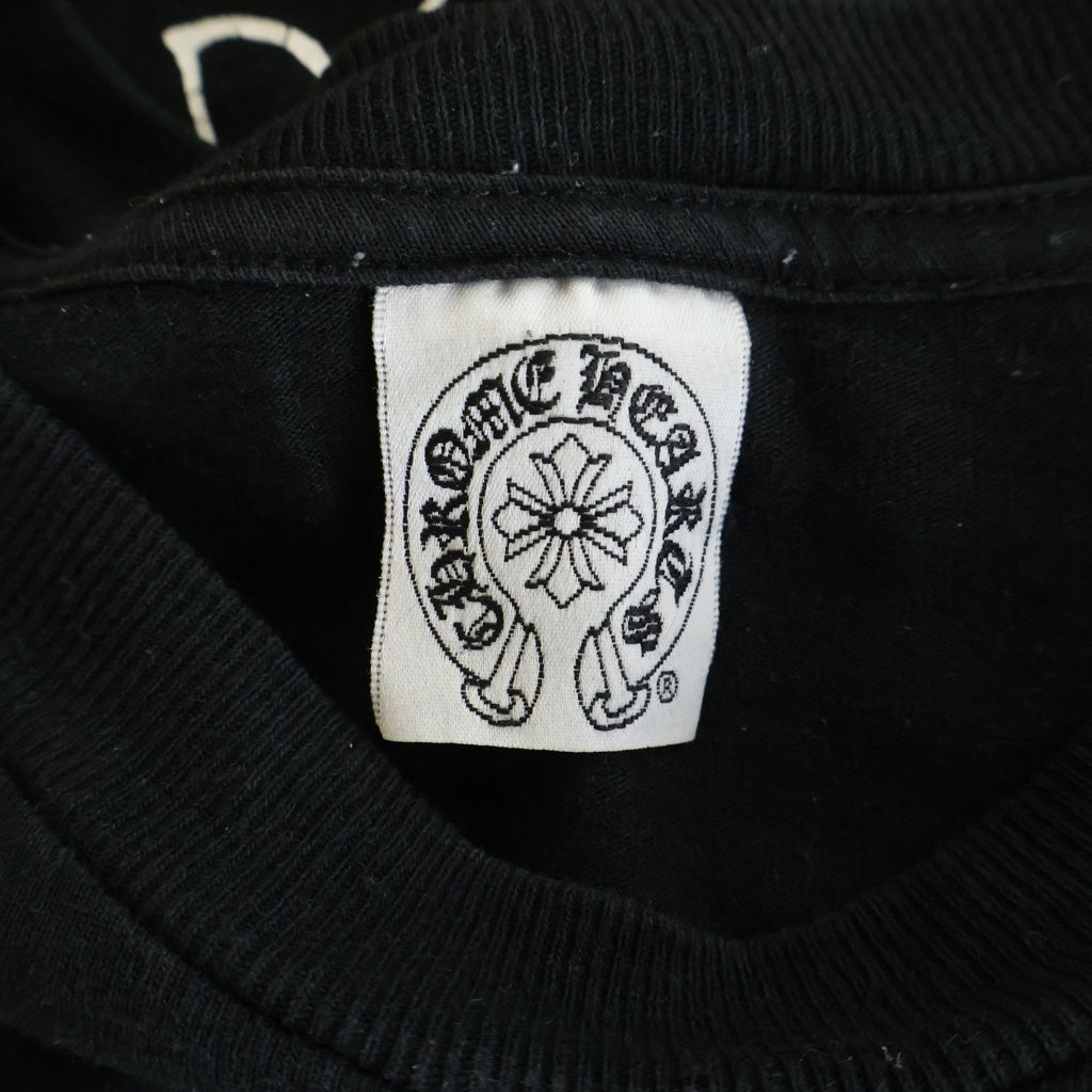 CHROME HEARTS(クロムハーツ) OLD S/S LTD オールド バックCHクロスプリント 東京限定 半袖Tシャツカットソー ブラック