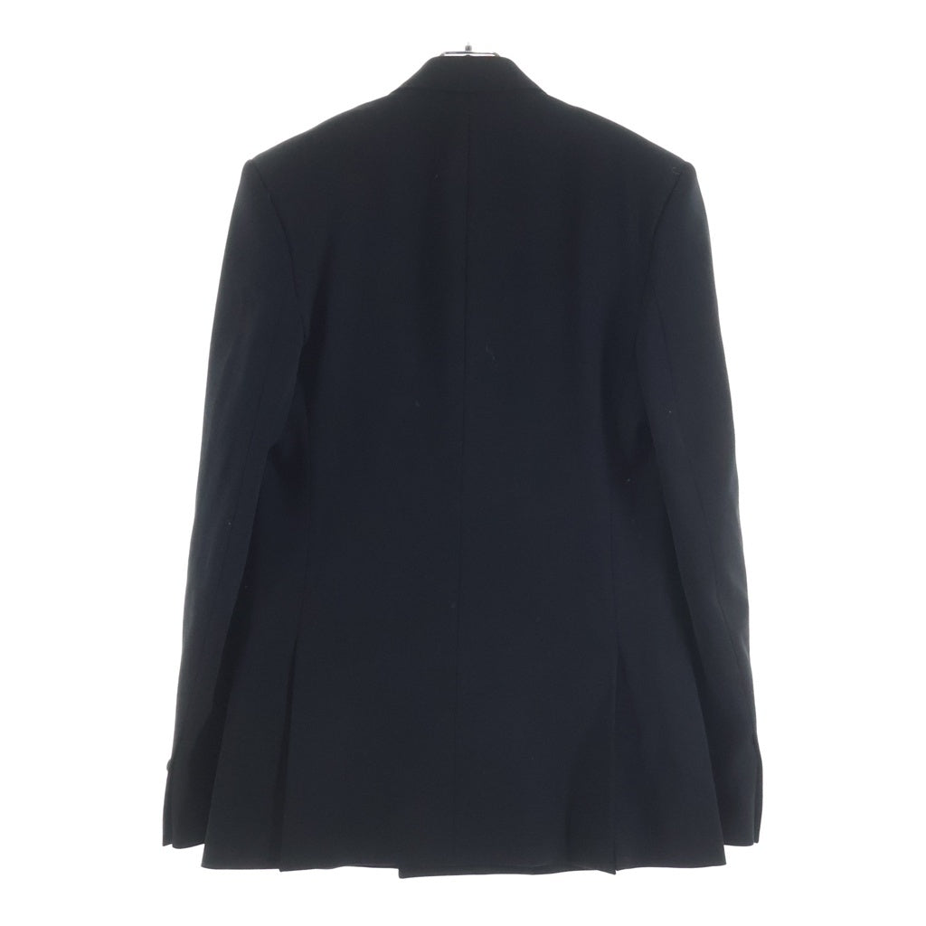 BALENCIAGA(バレンシアガ) 23SS Garde Robe Jacket 725195 TNT03 ガルドローブ ダブルブレストテーラードジャケット ブラック