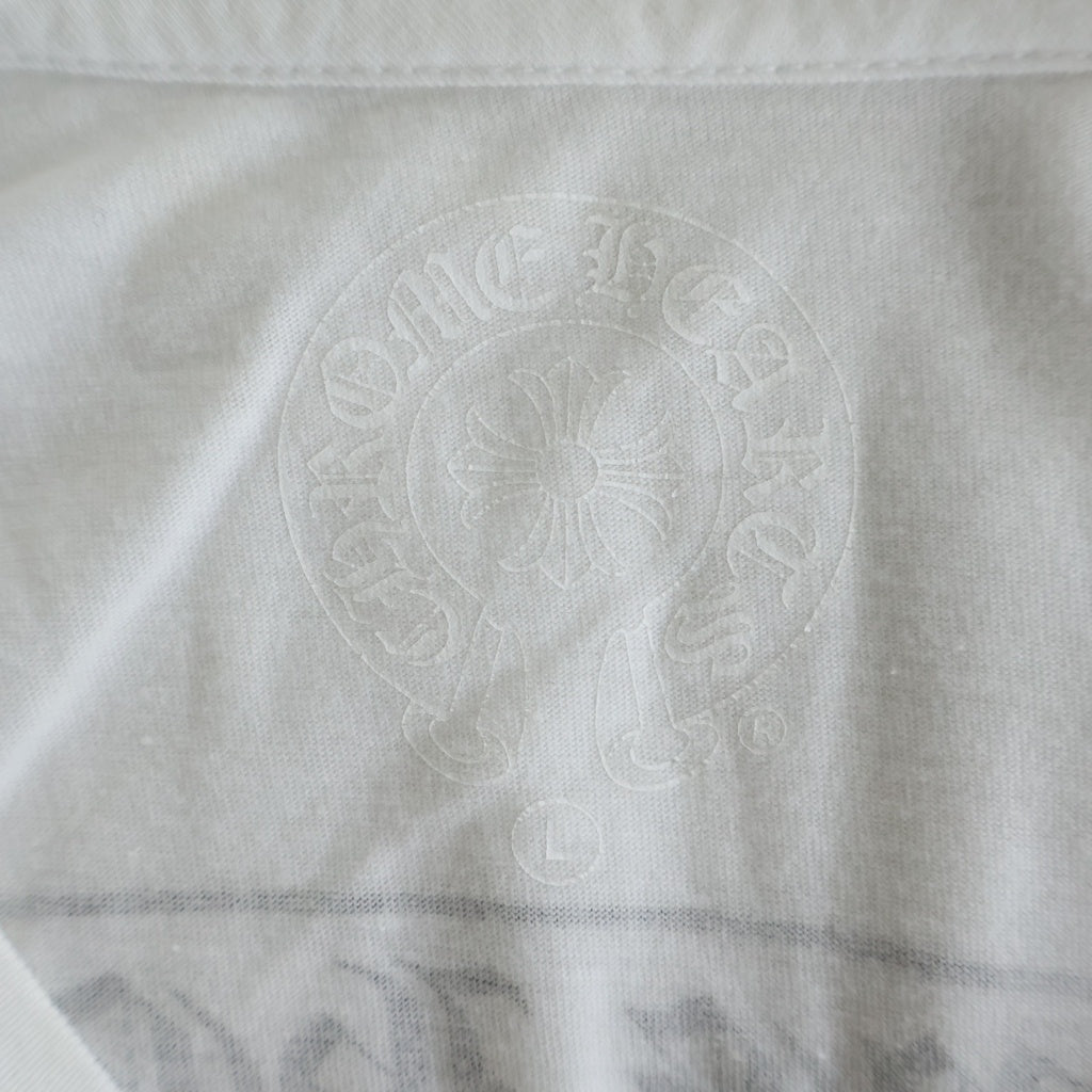 CHROME HEARTS(クロムハーツ) Tokyo LTD CH L/S Tee トーキョー限定 長袖プリントTシャツ ホワイト