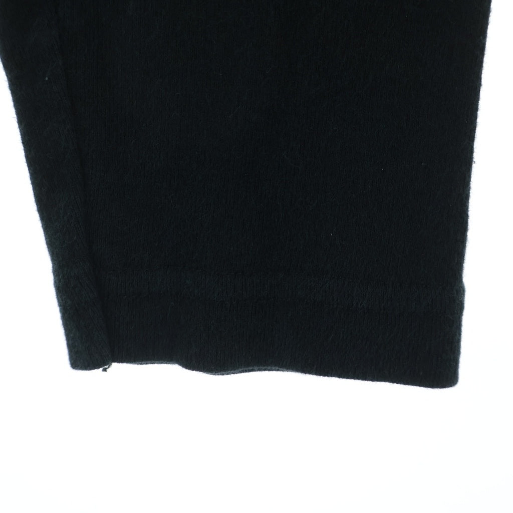 CHROME HEARTS(クロムハーツ) OLD FairyCross Neck logo L/S Tee オールド ネックロゴ フェアリークロスプリント長袖ラグランTシャツ ブラック/ホワイト