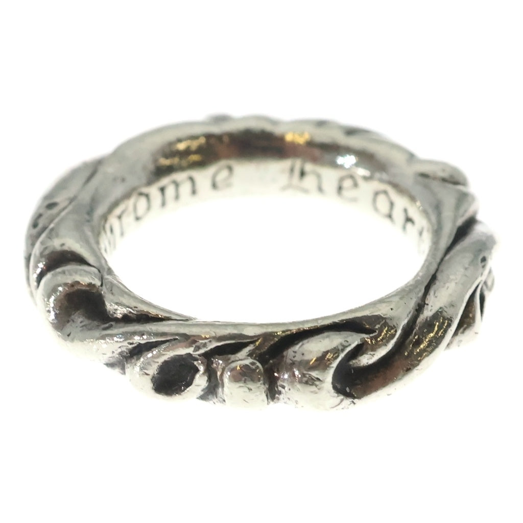 CHROME HEARTS(クロムハーツ) SCRL BAND スクロールバンド リング シルバー BCA351 レディース