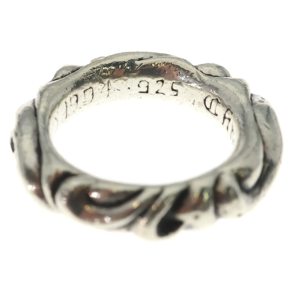 CHROME HEARTS(クロムハーツ) SCRL BAND スクロールバンド リング シルバー BCA351 レディース
