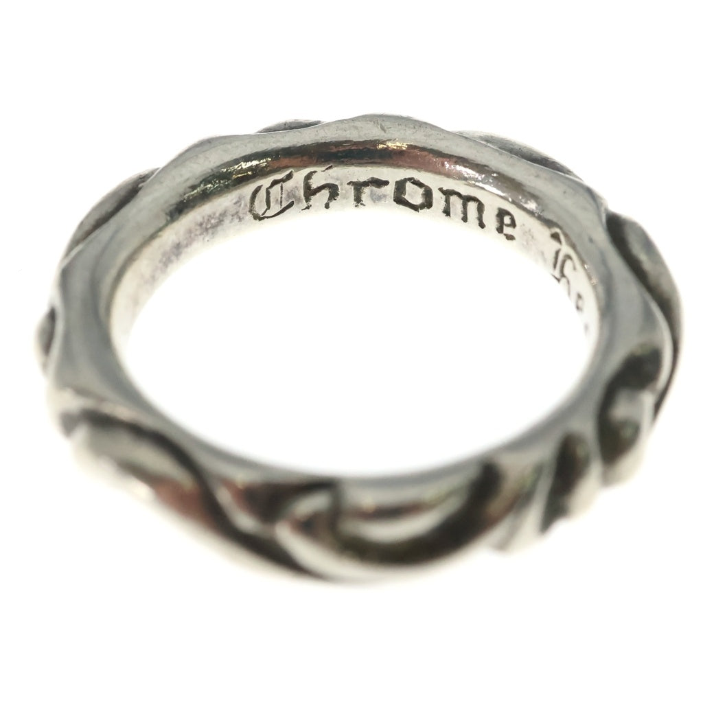 CHROME HEARTS(クロムハーツ) SCRL BAND スクロールバンド リング シルバー BCA351