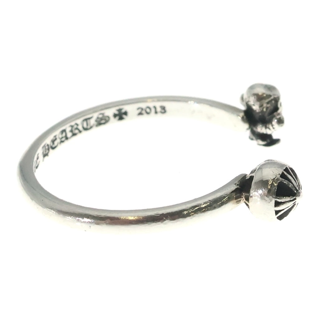 CHROME HEARTS(クロムハーツ) BUBBLEGUM FOTI CROSS BALL バブルガム フォティ クロスボールオープンリング シルバー