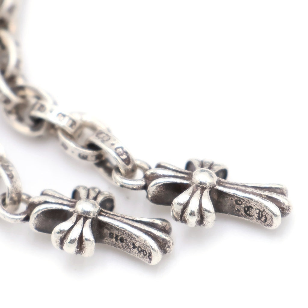 CHROME HEARTS(クロムハーツ) 3 SIDE ZIP 3サイドジップ サイドピラミッドスタッズレザーウォレット 財布 ブラック
