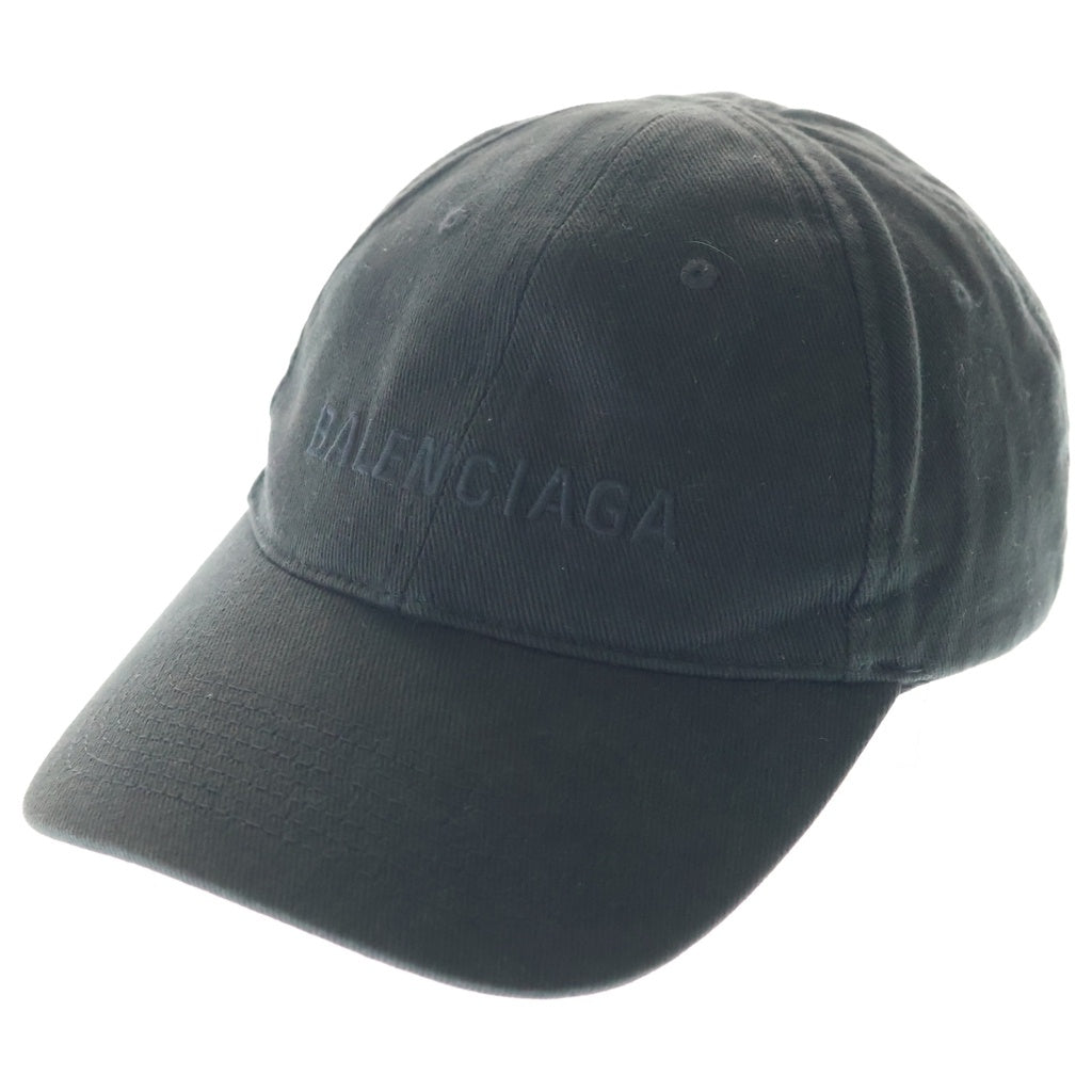 BALENCIAGA(バレンシアガ) ロゴベースボールキャップ ブラック ITAPPU2BDB6C