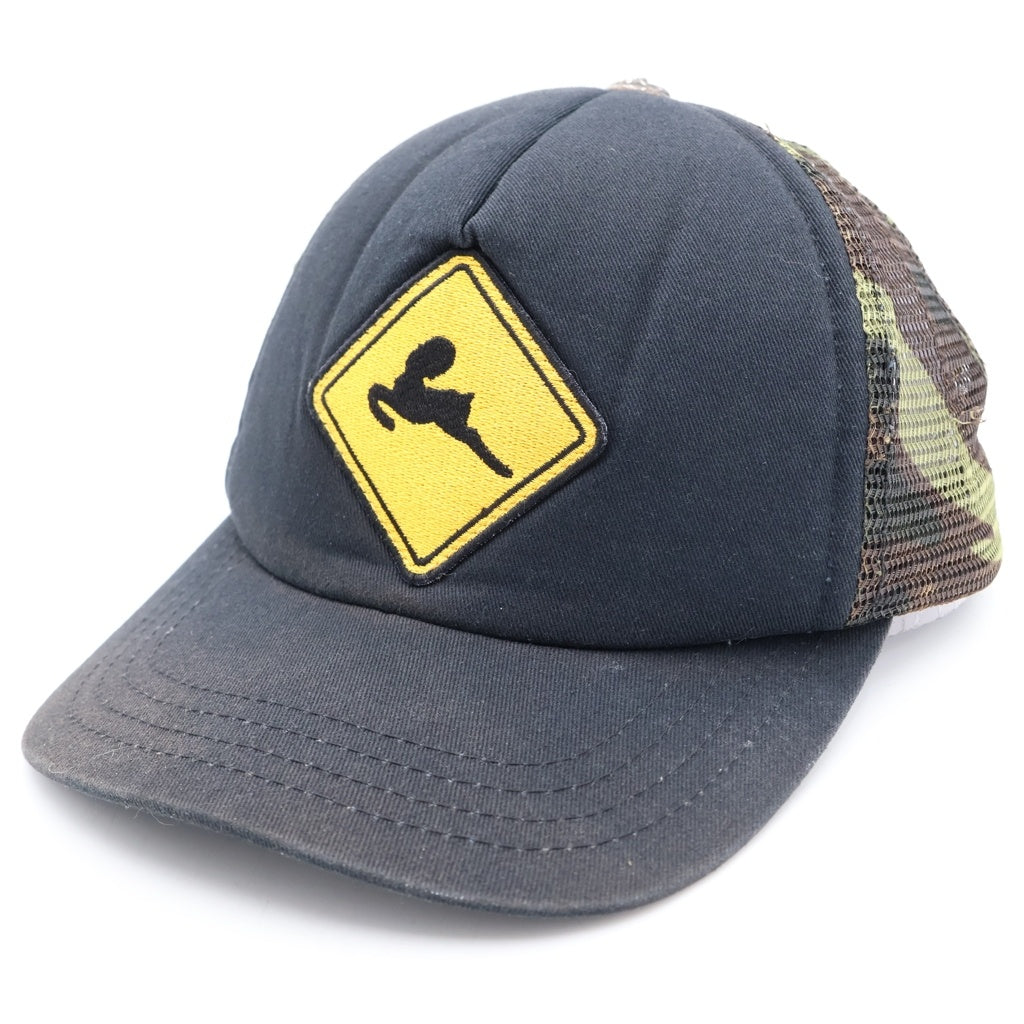 CHROME HEARTS(クロムハーツ) FOTI CLITZEN TRUCKER CAMO CAP フォティ クリッツェン カモ柄トラッカーキャップ 帽子 ブラック/グリーン -