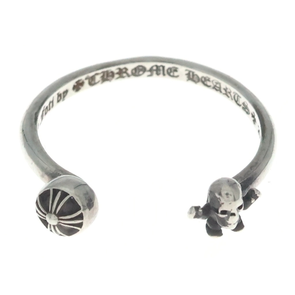 CHROME HEARTS(クロムハーツ) BUBBLEGUM Foti Cross Ball バブルガム フォティ クロスボール オープンリング シルバー