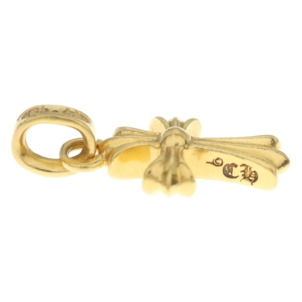 CHROME HEARTS(クロムハーツ) 22K CRS BBYFAT P/DIA ベイビーファットクロス PAVEダイヤ ペンダントトップ ゴールド BCA035 -