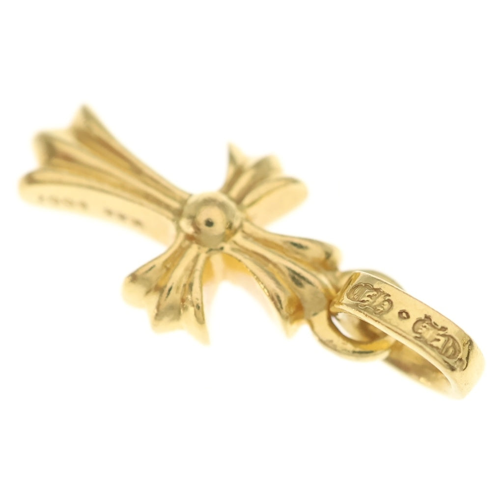 CHROME HEARTS(クロムハーツ) 22K CRS BBYFAT P/DIA ベイビーファットクロス PAVEダイヤ ペンダントトップ ゴールド BCA035 -