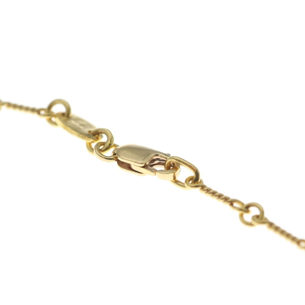 CHROME HEARTS(クロムハーツ) 22K NECKCHAIN T18 ツイストチェーンネックレス 18inch ゴールドBCA014 -