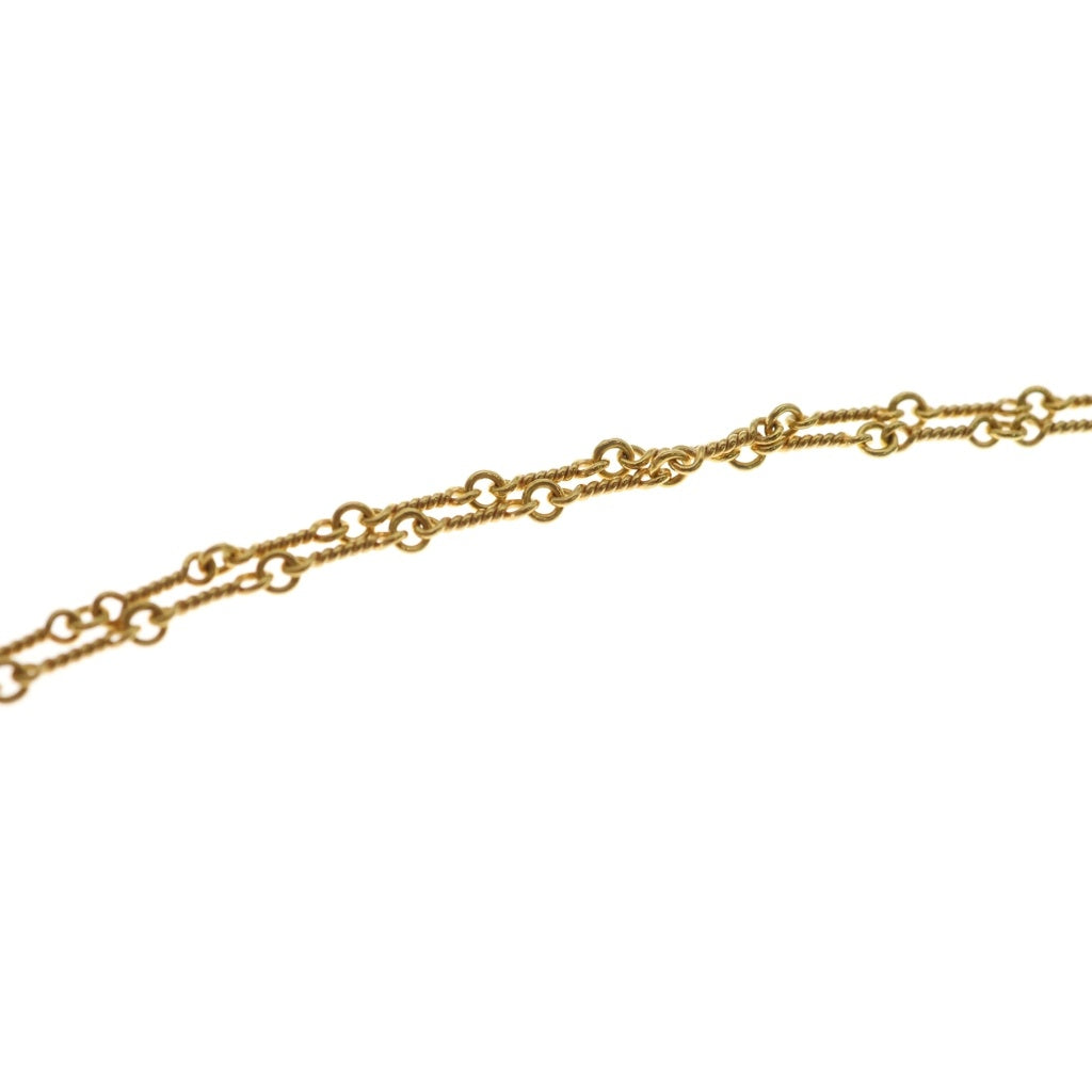 CHROME HEARTS(クロムハーツ) 22K NECKCHAIN T18 ツイストチェーンネックレス 18inch ゴールドBCA014 -