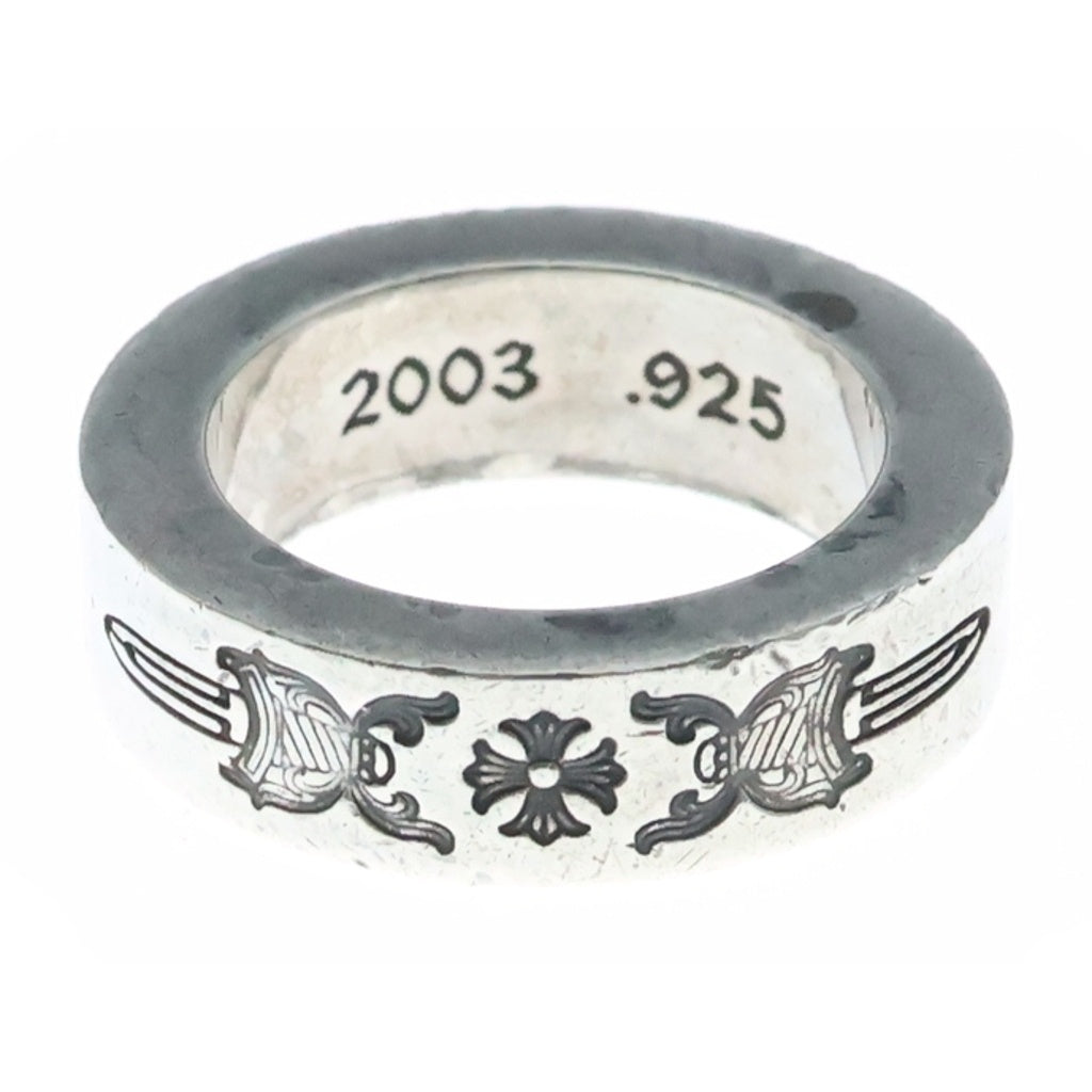 CHROME HEARTS(クロムハーツ) 6mm SPACER DAGGER 6mmスペーサーリング ダガー シルバーBCA335 - レディース