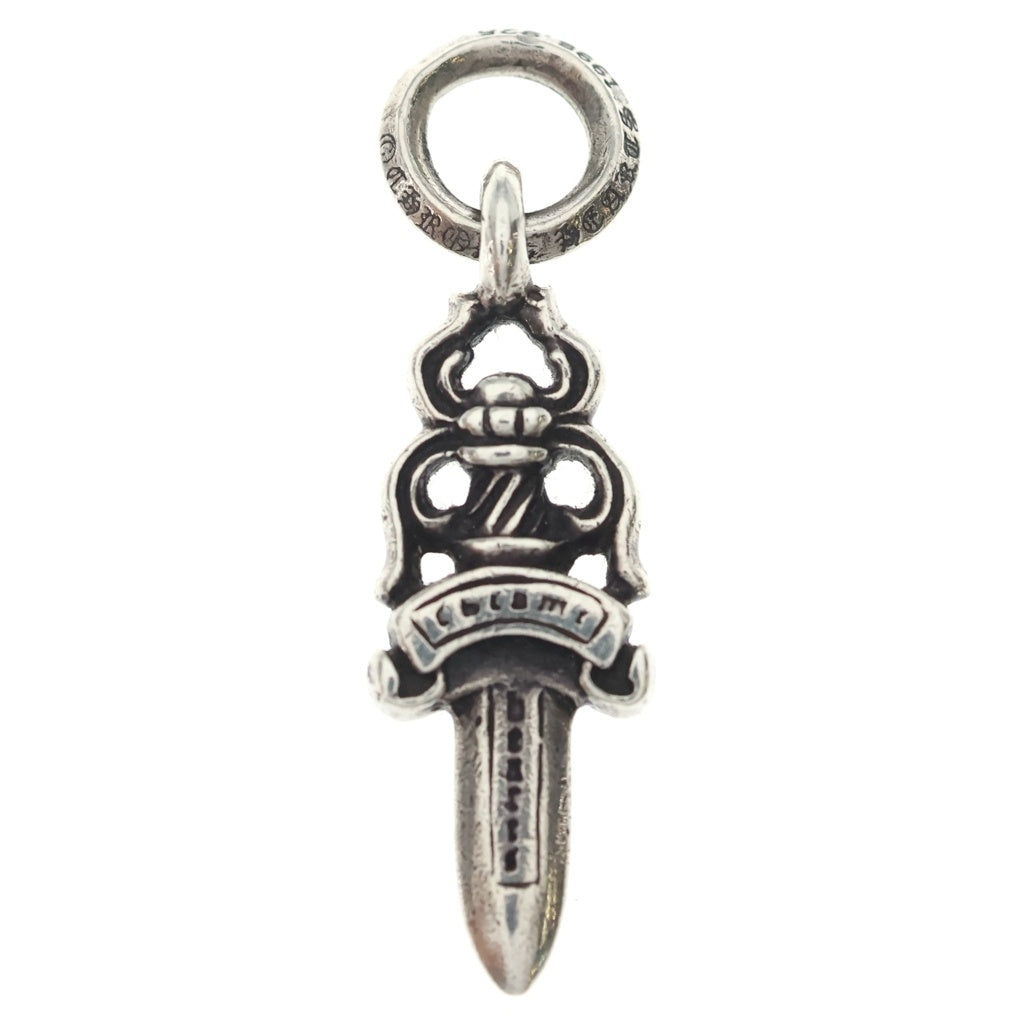 CHROME HEARTS(クロムハーツ) #5 DAGGER P/DIA #5ダガーチャーム PAVEダイヤ ペンダントトップ シルバー ー