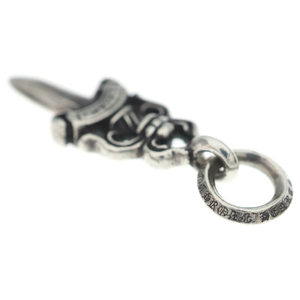 CHROME HEARTS(クロムハーツ) #5 DAGGER P/DIA #5ダガーチャーム PAVEダイヤ ペンダントトップ シルバー ー