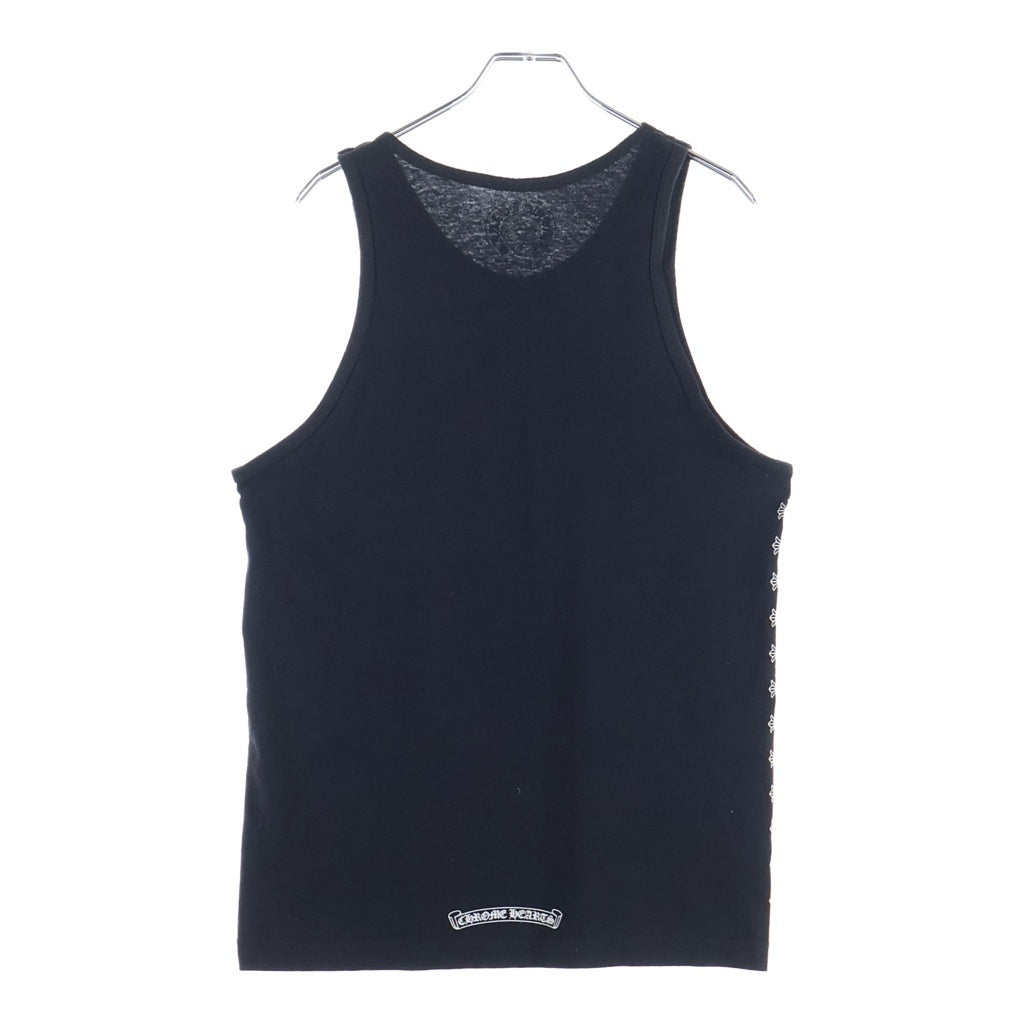 CHROME HEARTS(クロムハーツ) サイドCHプラス タンクトップ ノースリーブカットソー ブラック -