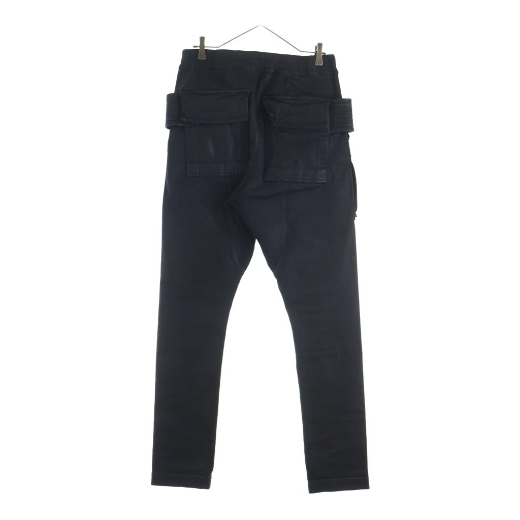 DRKSHDW(ダークシャドウ) Creatch Cargo Drawstring DU02D2376-SBW クリーチカーゴ コーティングストレッチパンツ ブラック