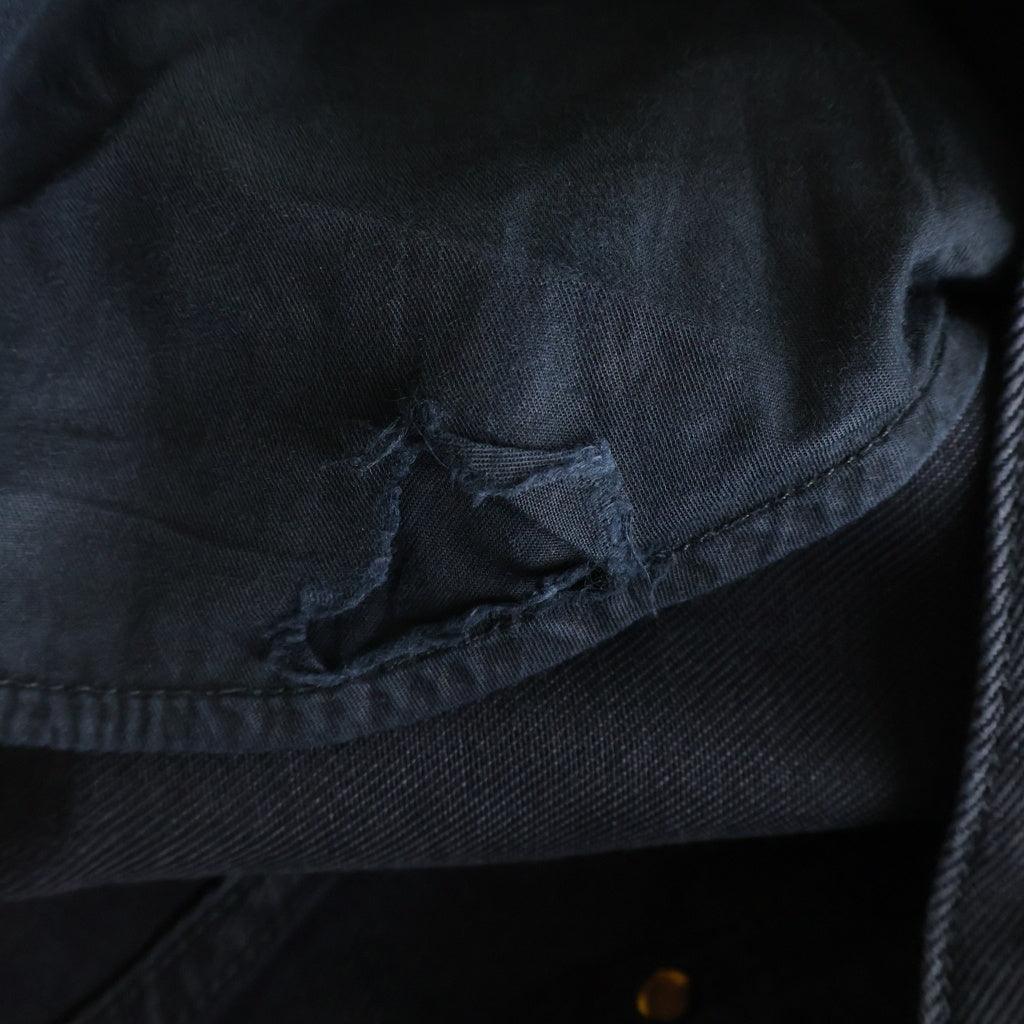 LOUIS VUITTON(ルイヴィトン) 22AW Monogram Carpenter Denim Pants RM222M OK4 HND10W モノグラム ディテールカーペンターデニムパンツ ブラック