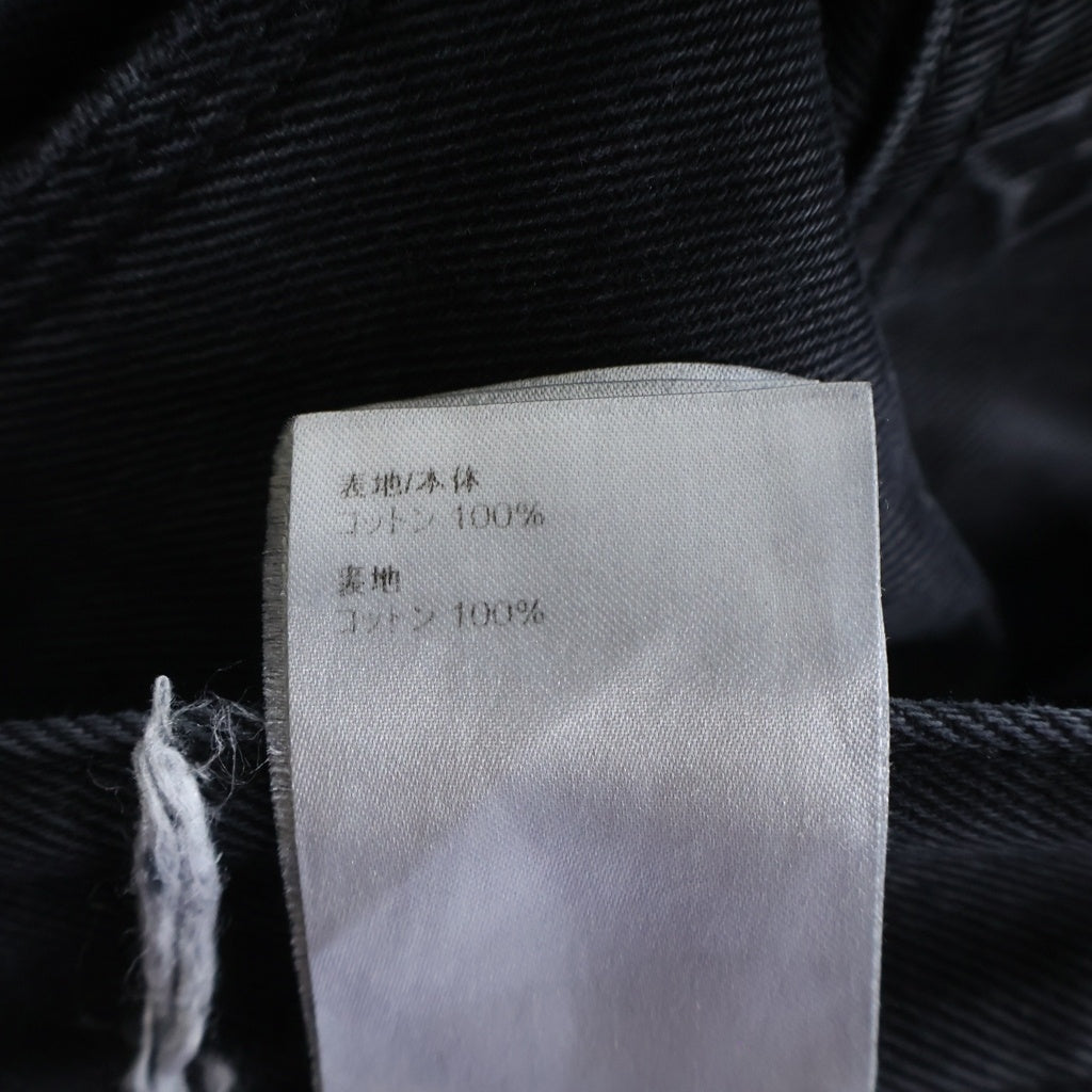 LOUIS VUITTON(ルイヴィトン) 22AW Monogram Carpenter Denim Pants RM222M OK4 HND10W モノグラム ディテールカーペンターデニムパンツ ブラック