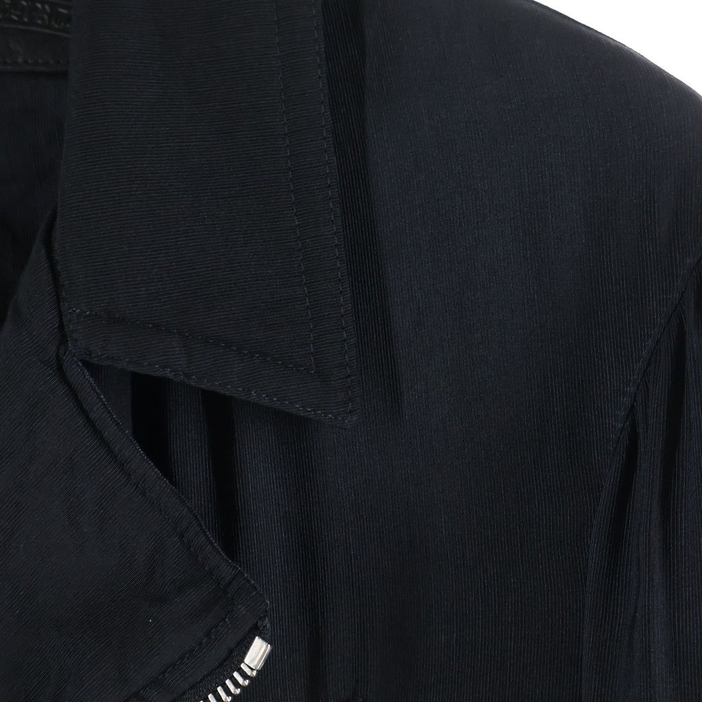 CHROME HEARTS(クロムハーツ) GABBA ジャバ 中綿ライダースジャケット ブラック -