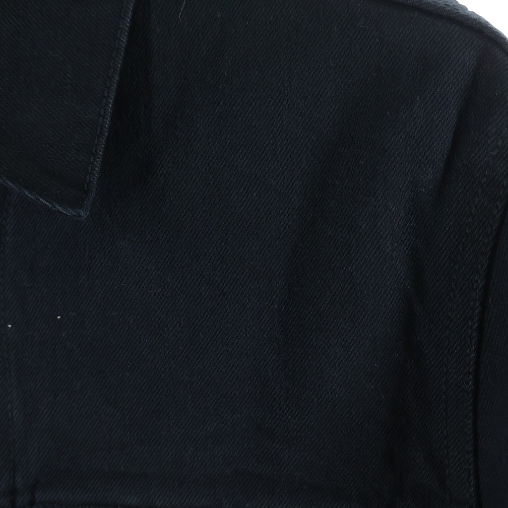 CHROME HEARTS(クロムハーツ) DENIM JACKET デニムジャケット 袖クロスパッチ ブラック -