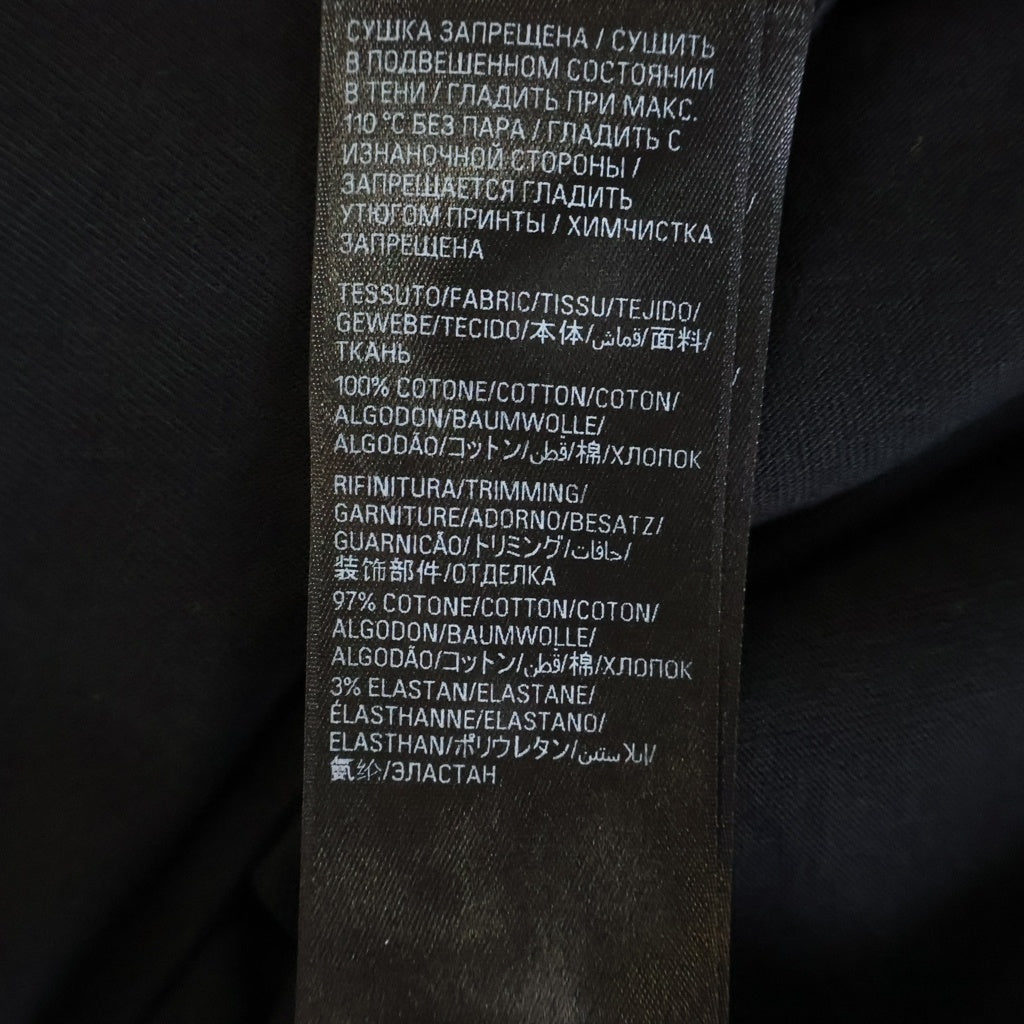 BALENCIAGA(バレンシアガ) DARKWAVE TEE メタルロゴ ダークウェブ 半袖Tシャツカットソー 739028 TPVN5 ブラック