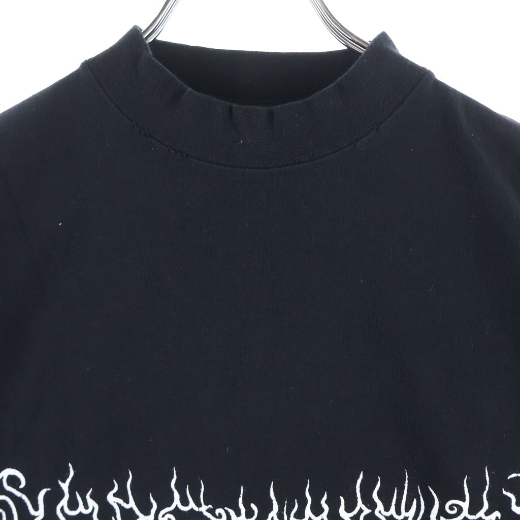BALENCIAGA(バレンシアガ) DARKWAVE TEE メタルロゴ ダークウェブ 半袖Tシャツカットソー 739028 TPVN5 ブラック