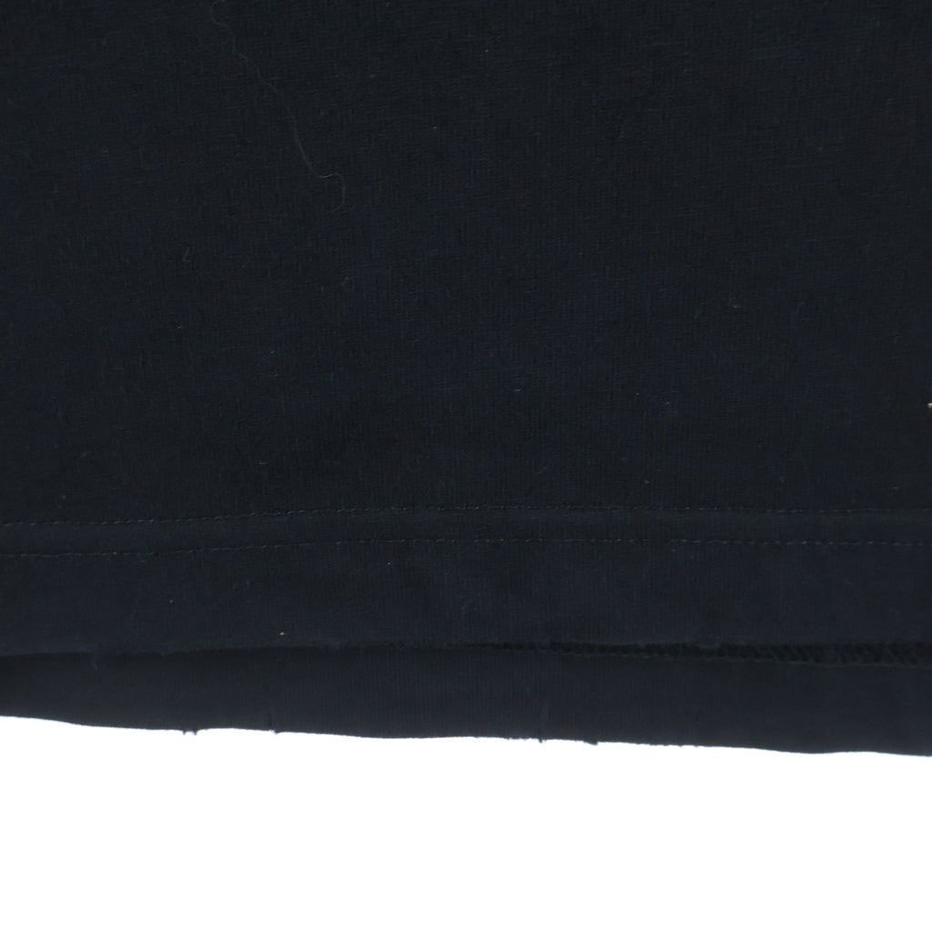 BALENCIAGA(バレンシアガ) DARKWAVE TEE メタルロゴ ダークウェブ 半袖Tシャツカットソー 739028 TPVN5 ブラック