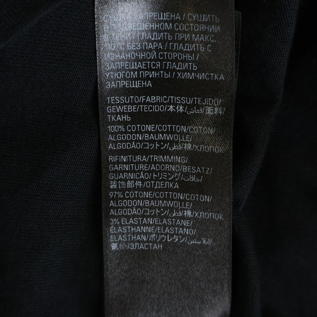 BALENCIAGA(バレンシアガ) DARKWAVE TEE メタルロゴ ダークウェブ 半袖Tシャツカットソー 739028 TPVN5 ブラック