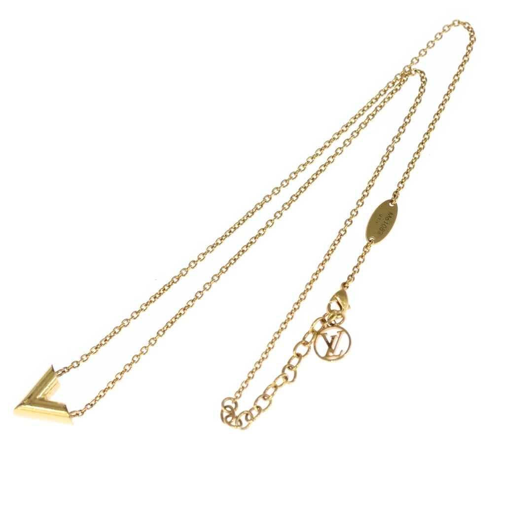 LOUIS VUITTON(ルイヴィトン) エッセンシャルV ネックレス ゴールド M61083 レディース